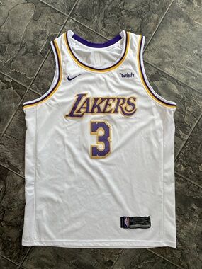 NIKE NBA Los Angeles Lakers #3 Davis Jersey |Sports Fan Team Player Collectible